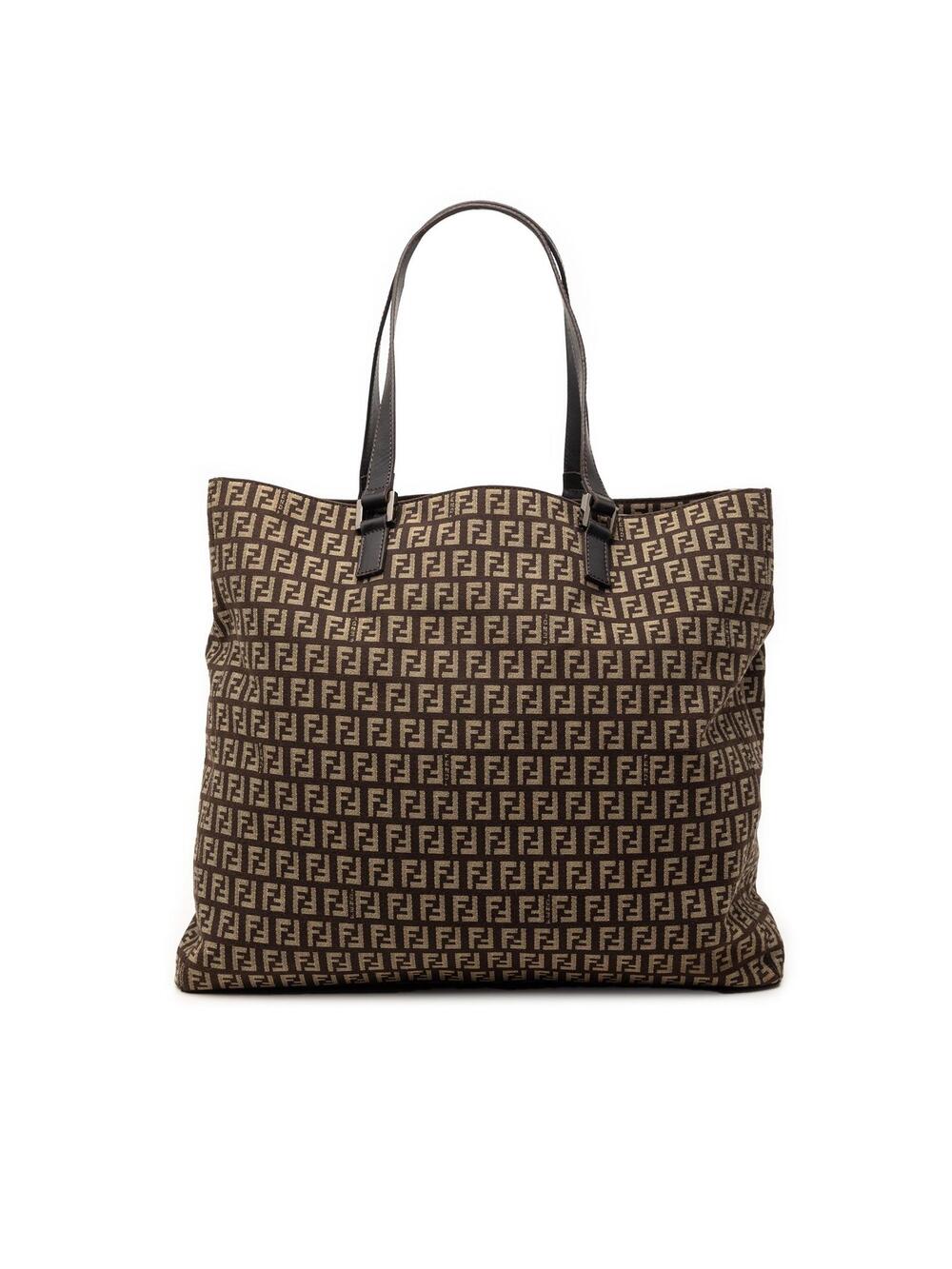 Fendi Zucchino Canvas Tote Pre-Loved #374107F49B